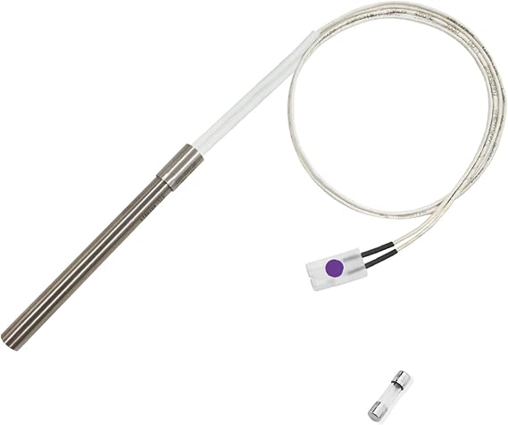 120V AC Hot Rod | Igniter Replacement for Camp Chef, Pit Boss (Not for PTG/Lockhart/Rapid Igniter), Traeger AC Models (Excludes D2 DC Series), Z Grills, Nexgrill, Oklahoma Joe's Pellet Grill & Smoker
