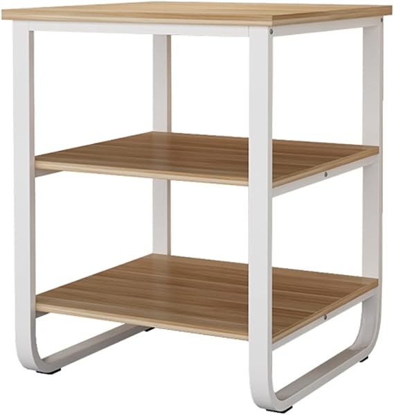 FUKUHARA Printer Stand Desktop Rack Printer Multifunctional Metal Frame 3-Layer Office Stand Multi-Purpose Storage & Organization Office Printer Table(A)