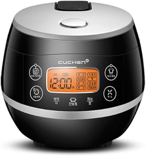Cuchen CJE-B0601 Electiric Rice Cooker 6Cups Auto Steam Cleaning 220V 60Hz,Black