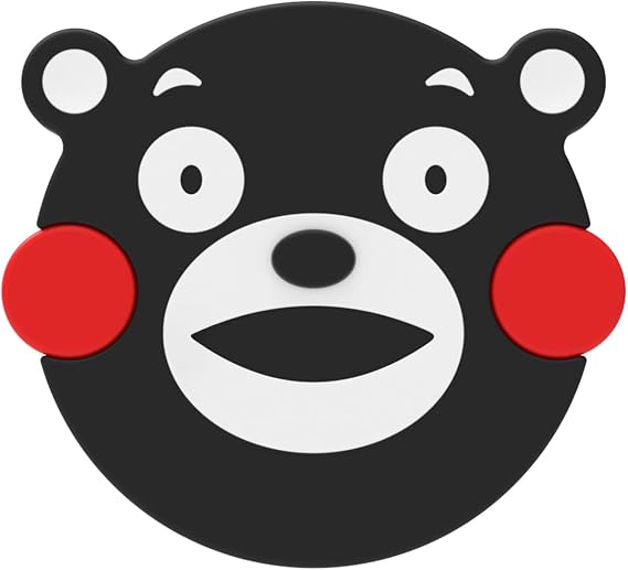 EMEET Kumamon Magnetic Webcam Privacy Cover for Piko+ and Piko Webcam 4K, Also Works as a Cute Fridge Magnet
