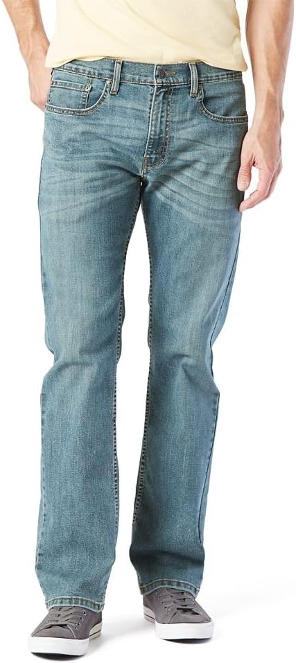 Levi Strauss Signature Gold Men's Relaxed Fit Flex Jeans