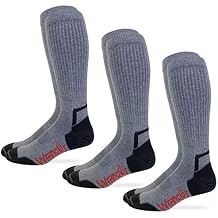 Wrangler Men's Ultra Dri Compression Tall Boot Socks (3-Pairs)