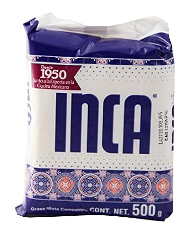 Inca Manteca Vegetal Vegetable Lard Butter 17.6 oz