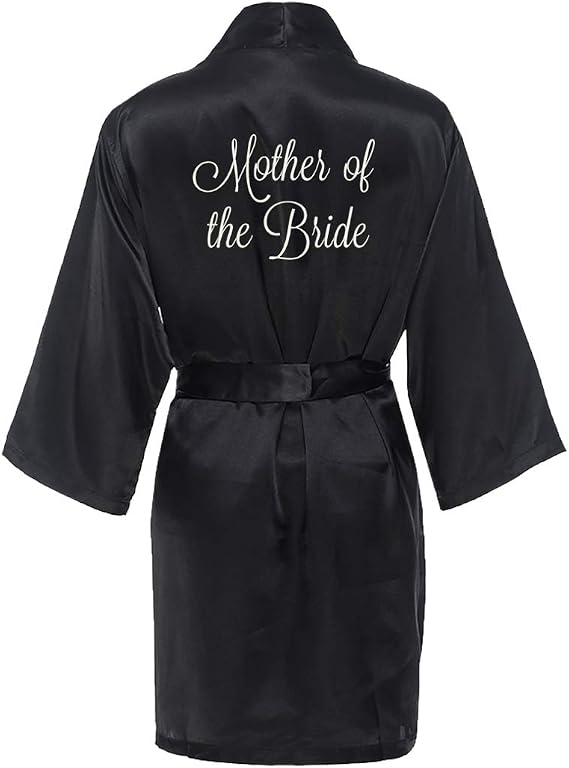 Mother of the Bride Satin Bridal Robe