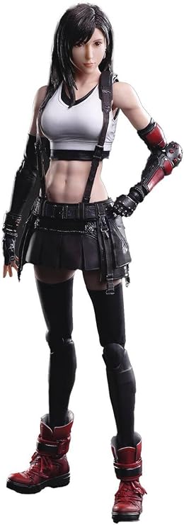 Square Enix Final Fantasy VII Remake Play Arts Kai: Tifa Lockhart PVC Painted Action Figure