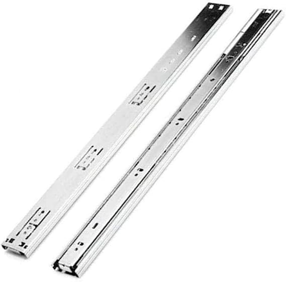 Samet Galvan Telescopic Brake Drawer Rail 46x500