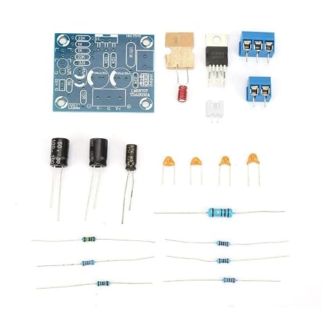 Amplifier Board DIY Kit, LM1875T 20W Mono HiFi Audio Amplifier Board, 25V Power Amp Module, for Home Theater Speaker DIY, Require Assembly