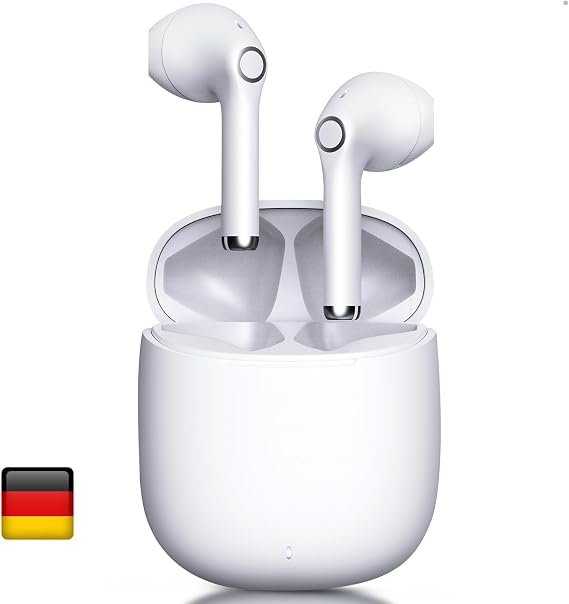 Woyax by Deji Curvy Kablosuz Bluetooth Kulak İçi Kulaklık, HD Mikrofonlu Ultra Hafif, HiFi Ses - Beyaz