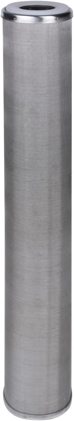 Stainless Steel Re-Cleanable Wire Mesh Filter Cartridge 20 "Length,2.5 "OD(5 Micron)
