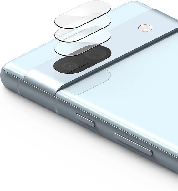 Ringke for Google Pixel 7a Camera Lens Protector [Camera Glass, 3 Pack]