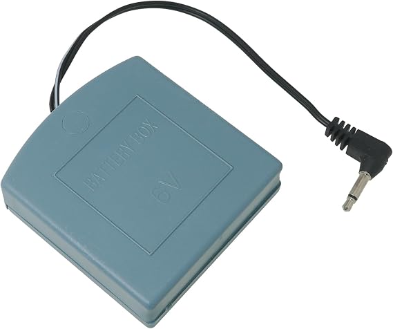 Safe Box Emergency Battery Box External Battery Double Connector Universal Safe Backup Suitable for Various DC Devices Toys LED Lighting Power Low Voltage Electrical Equipment Maintenance 3.5