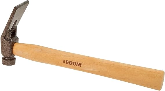 Edoni Mini Chest Cutter with Handle, 26 cm, Wooden Handle, Thick End, Casting Head, Ergonomically Designed, Durable Hand Tool, Economical Solution for Carpentry and Construction, Vacuum Packaging