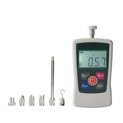 Digital Force Gauge Push Pull Dynamometer Measuring Instrument Portable Force Meter Force Gauge Dynamometer(AMF-30)