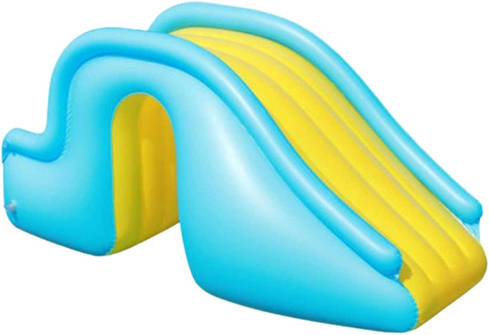 Inflatable Water Slide - Multicolor - Kid's Summer Swimming Pool Slide & Play Toys - Outdoor Living