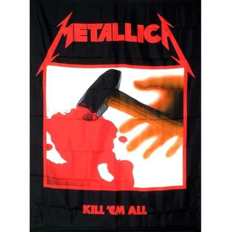 Old Glory Metallica - Kill Em All Tapestry