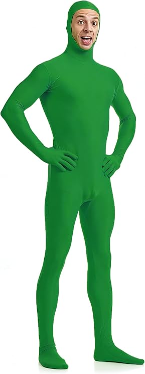 VSVO Spandex Open Face Full Bodysuit Zentai Suit for Adults and Kids