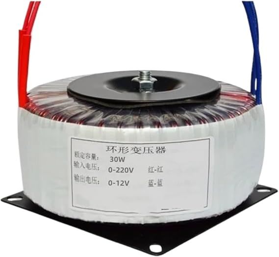 Toroidal Transformer Pure Copper 30W Input 110V 220V 230V Output 12V 18V 24V 36V 45V 55Vtoroidal Transformer for Audio Amplifier12V-0-12V,Input 110V