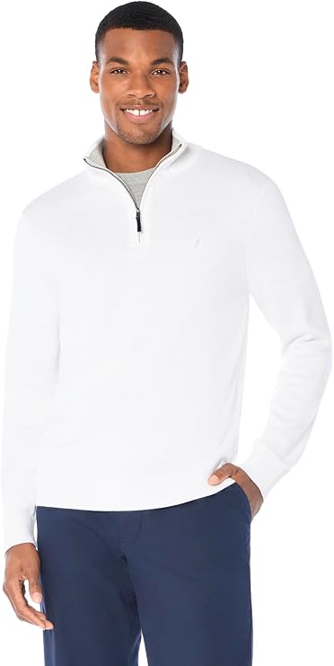 Nautica Men's Quarter-Zip Sweater