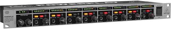 Behringer Power Amplifier Silver & Black HA8000V2