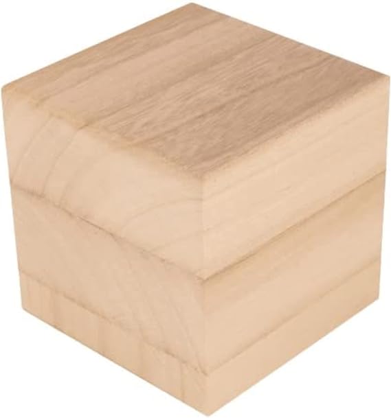 Artemio Wooden Cube 10x10x10cm