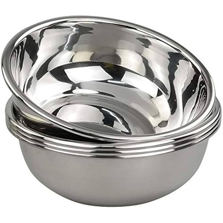 1810 Stainless Steel Mixing Bowls, Nesting Bowls for Meal Prep, Serving, Baking, Set of 4