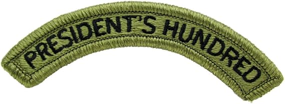 President's Hundred OCP Patch Tab - Scorpion W2