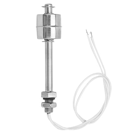 Liquid Water Level Sensor, Stainless Steel Liquid Level Switch for Fish Tank Swim Pool Garden Pond, 0~220V