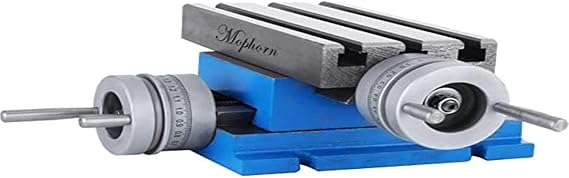 Vevor Milling Machine Work Table Slide Milling Working Cross Table Machine Compound Slide Milling TablePrecision Milling Cross Worktable 7.3 x 4 Inch -