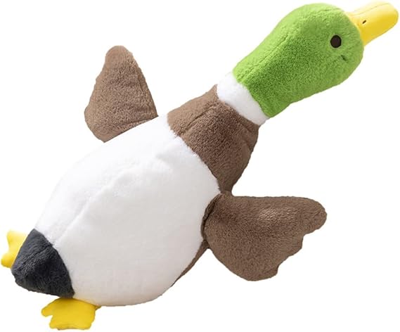 30 Inch Mallard Duck Plush, Realistic Stuffed Animal, Soft Lifelike Green Duck Toys, Plushie Gift for Kids