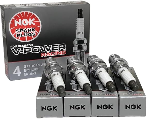 NGK (5238) R5671A-9 Spark Plug - Pack of 4