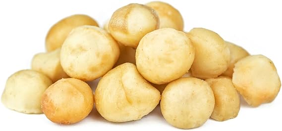Persis Premium Quality Macadamia Nuts - Gluten Free, Vegan - 500g, Roasted & Salted - Whole
