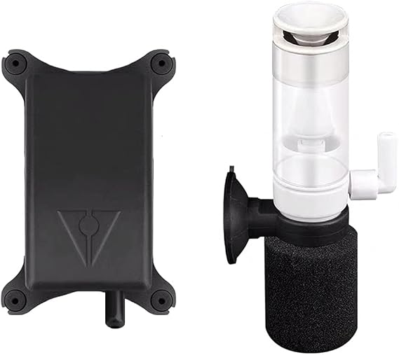 HIERYAN Super Mini Aquarium Single Sponge Filter with Oxygen Pump