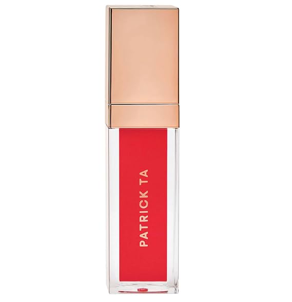 Patrick Ta Major Volume Plumping Lip Gloss - Full Syringe - Red, 0.30 Fl Oz (Pack of 1)