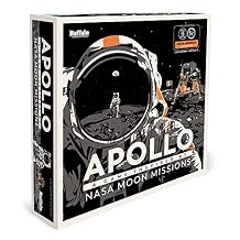 Buffalo Games - Apollo Games (NASA) - Long Play Strategy Game - Great for Game Night - Space Mission