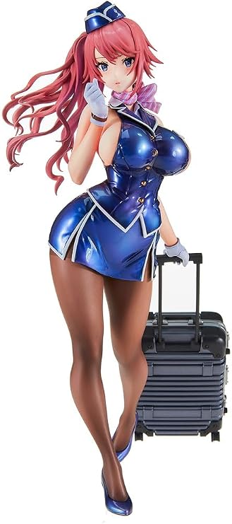 Vertex Originals Tight Work Work 3: CA-san Saionji Aya Total Height Approx. 9.8 inches 250 mm, Non-scale, PVC/ABS, Painted and Assembled Figure