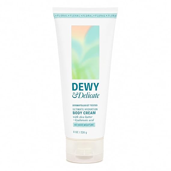 Dewy & Delicate Ultimate Hydration Body Cream | 8 Oz