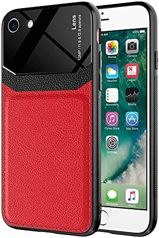 Spia Apple iPhone SE 2022 ile uyumlu Kılıf Kırmızı Doli Kapak Orijinal Esnek İnce Geliştirilmiş Dayanıklı Darbe Karşıtı Koruyucu Yeni Nesil Tasarım (Apple iPhone SE 2022, Kırmızı)
