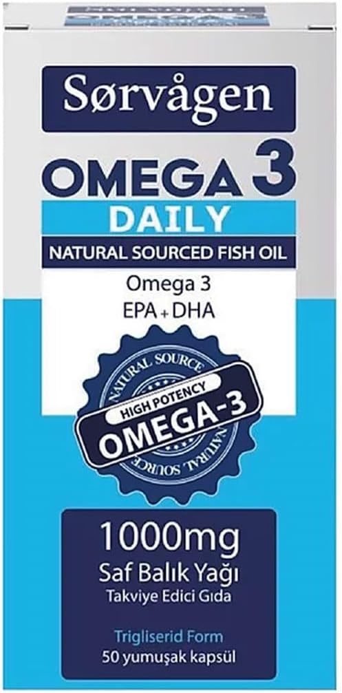 Sorvagen Omega 3 Daily Pure Fish Oil 50 Capsules
