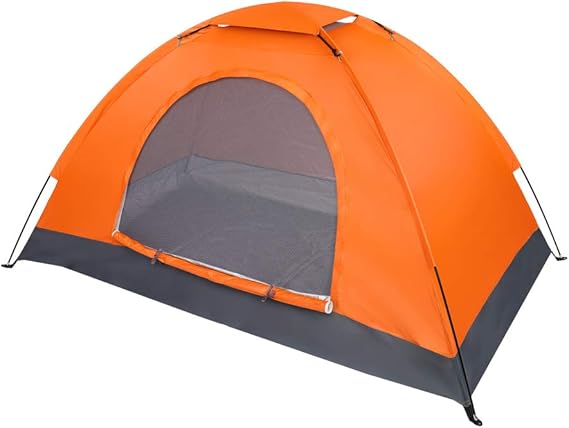 Camping Tent, Waterproof Windproof Tent with Easy Set up-Portable Dome Tents for Camping