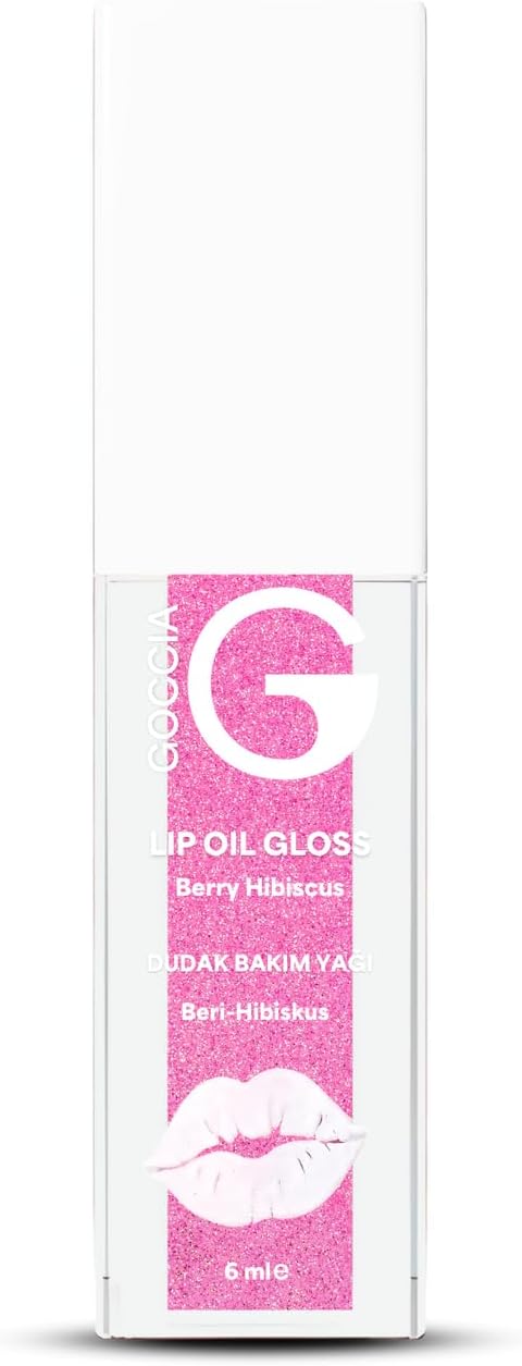 Lip Oil Gloss Berry Hibiscus – Işıltılı,Parlak ve Yumuşacık Dudaklar