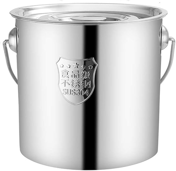 304 Stainless Steel Stock Pot, Catering/Household Thickened Portable Soup Pot, Used for Gas Stove/Induction Cooker,30cm,30cm(30cm)