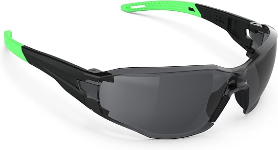 TOREGE Safety Glasses Goggles Scratch Resistant With Clear Anti-Fog Lens And Adjustable Frames, Eye Protection For Men Women