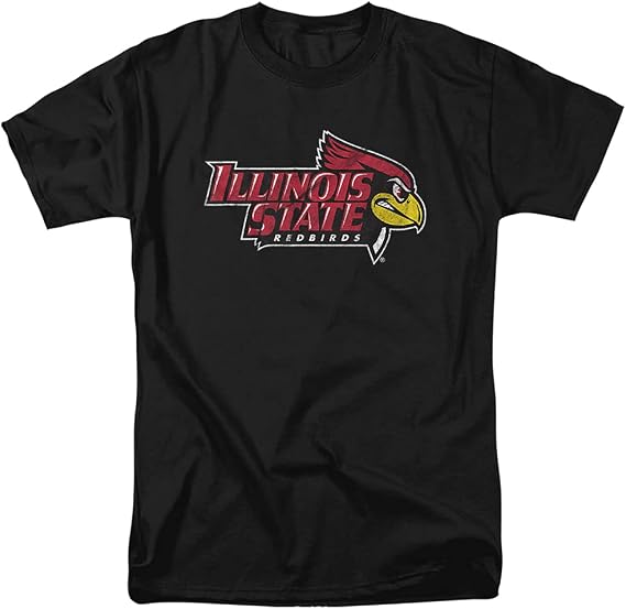 Collegiate Distressed Primary Logo Adult T Shirt Collection