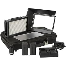 Ikan Mylo Mini Bi-Color LED Travel Kit, Black (MB4-TK)