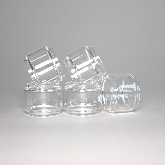 5PCS Bubble Glass Tubes for Hellvape Hellbeast 2 Tank Replacement Glass Tanks