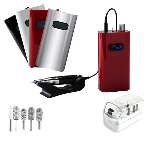 Medicool Pro Power Switch - Silver Carbide #2 Nail Bits Bundle | PPSwitch-SC2