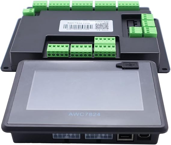 Anywells AWC7824 LCD Touch Screen Laser Controller System Engraver Controller System for CO2 Laser Cutting/Engraving System