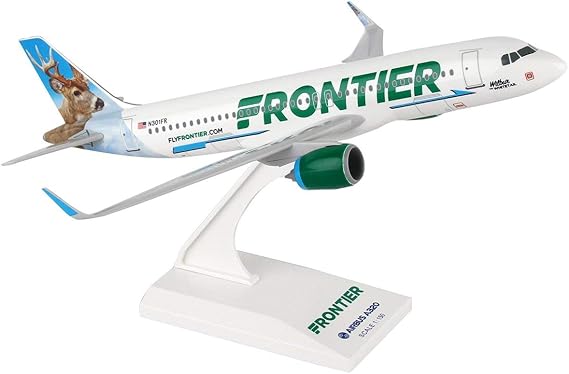 Daron SkyMarks Frontier A320 NEO 1/150 "Wilbur The Whitetail SKR907