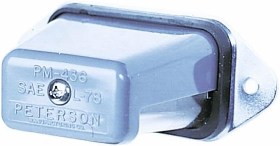 Peterson Manufacturing 436 License Plate Light
