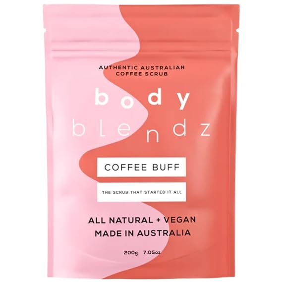 BodyBlendz Coffee Buff Coffee Body Scrub for Women, 7 oz